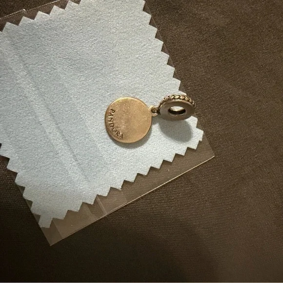Pandora Silver Engraved Charm - Picture 2 of 2